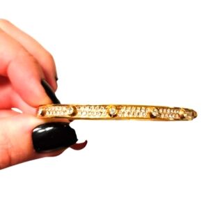 Michael Kors Rhinestone Bangle Bracelet